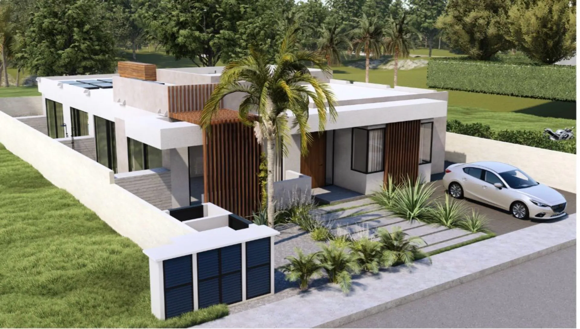Architectural exterior preview for Villa Lenamaro